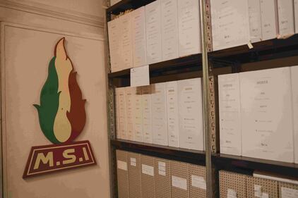 L'archivio della Fondazione Tatarella a Bari 11