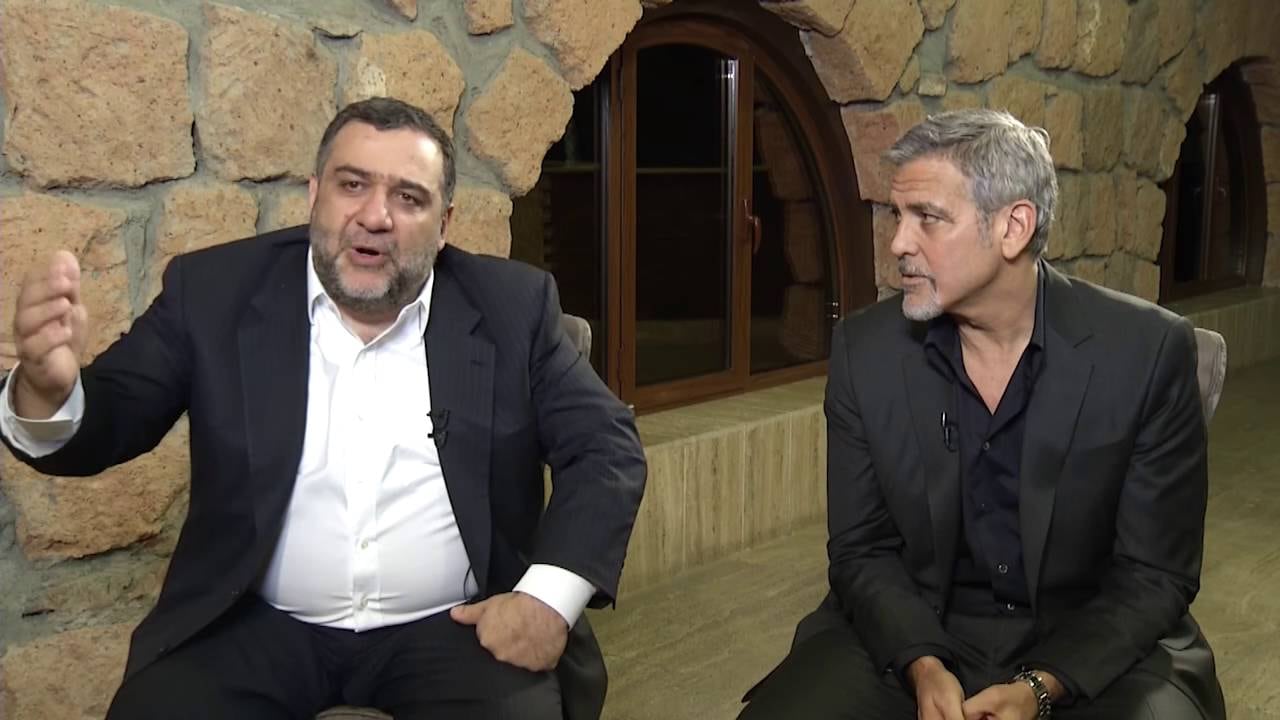 Liberazione del leader armeno Vardanyan, in campo anche George Clooney