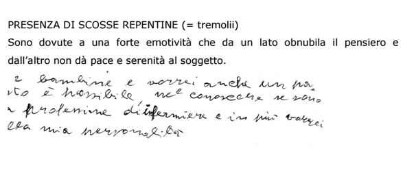 I segnali della vendetta nella grafia 3