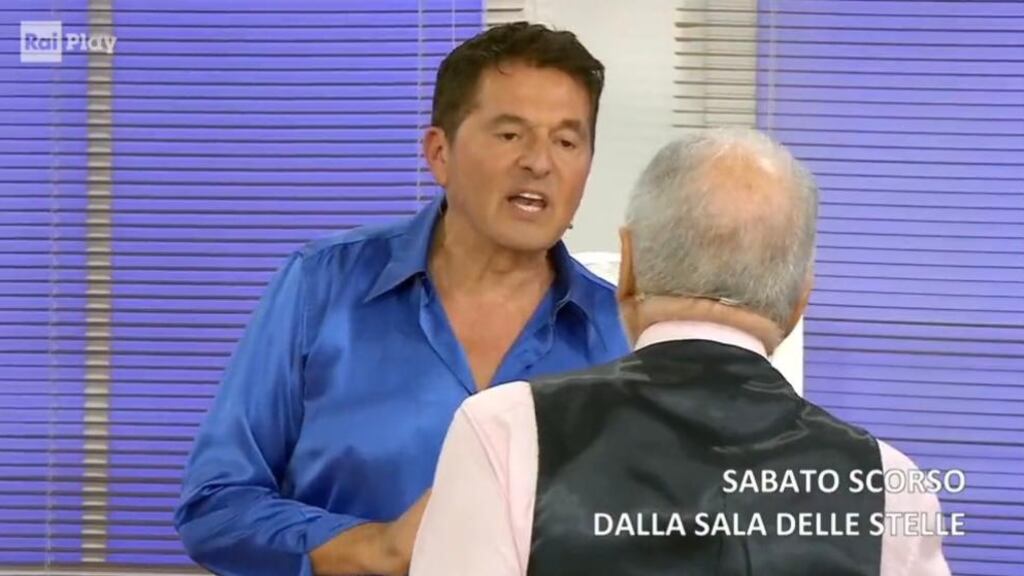 Ballando con le Stelle, spunta il video della furiosa lite tra Teo Mammucari e Antonio Caprarica