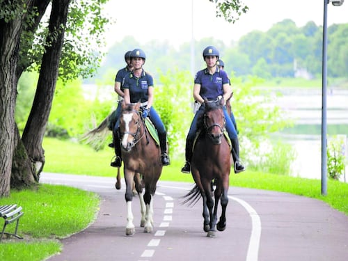 Tornano i vigili a cavallo nei parchi