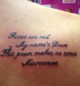 Tatuaggi, quando il cattivo gusto supera ogni immaginazione 12