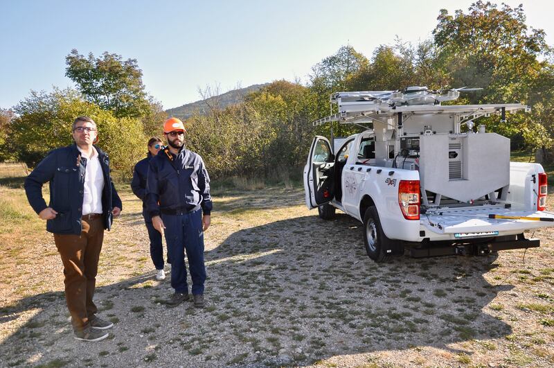 In Friuli il drone che controlla il confine 1