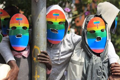 Nairobi, protesta contro la legge anti-gay ugandese 4