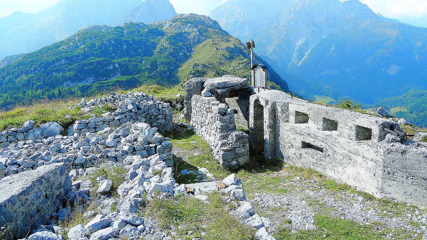 Al confine tra Friuli e Slovenia sui sentieri della Grande Guerra