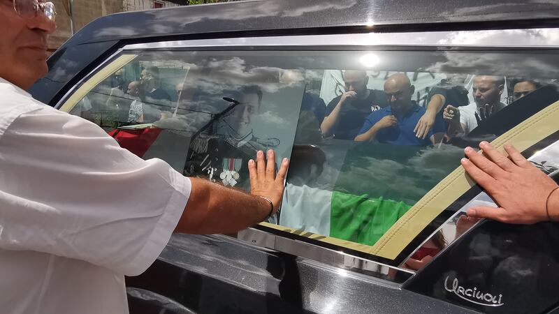 Carabiniere ucciso a Roma, l'ultimo saluto a Somma Vesuviana 5