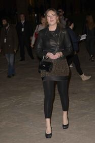 Chiodo, leggins e tacchi alti: la Boschi "conquista" Veltroni 4