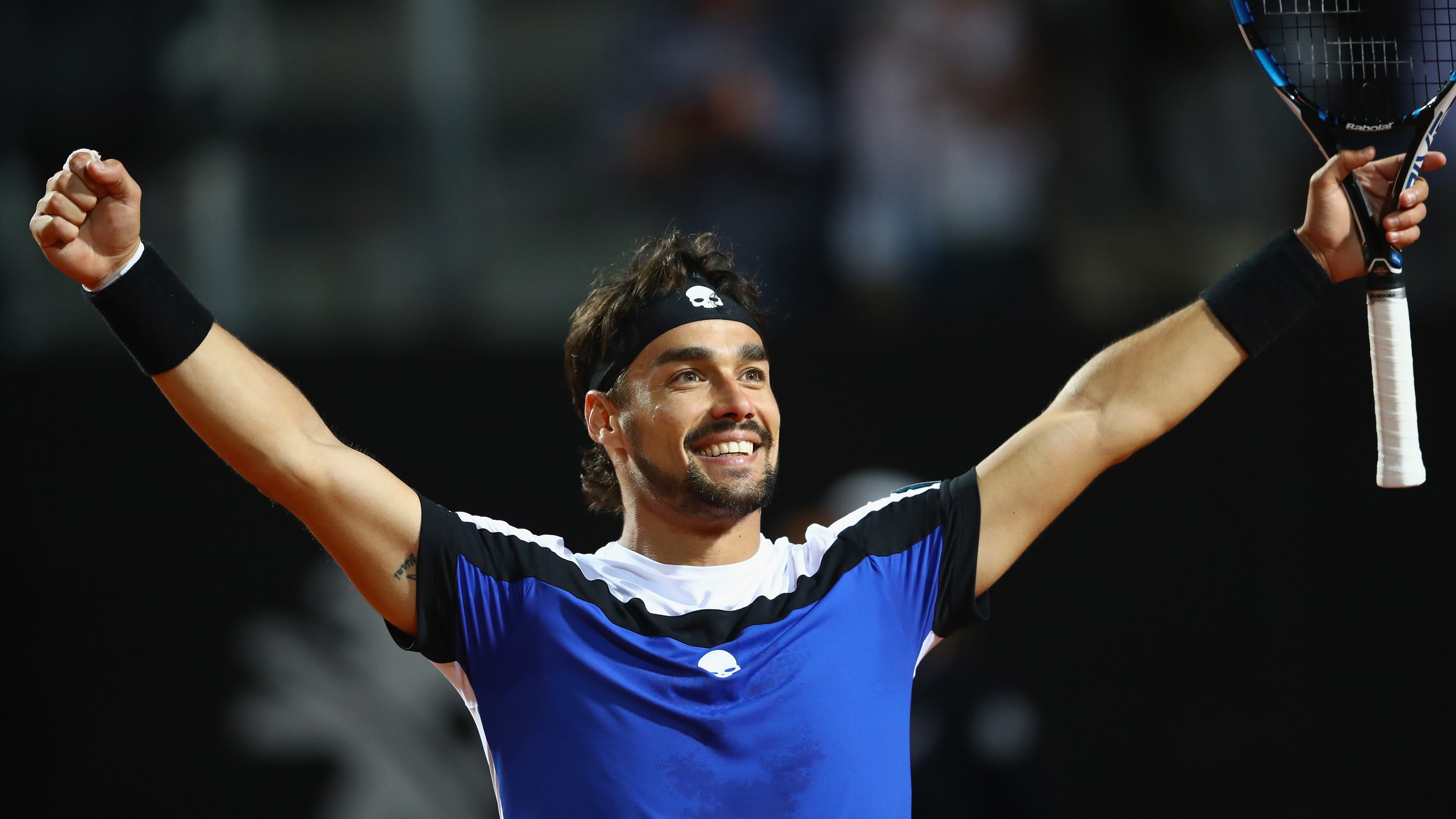 Fognini vince a San Paolo e dedica il trofeo ad Astori