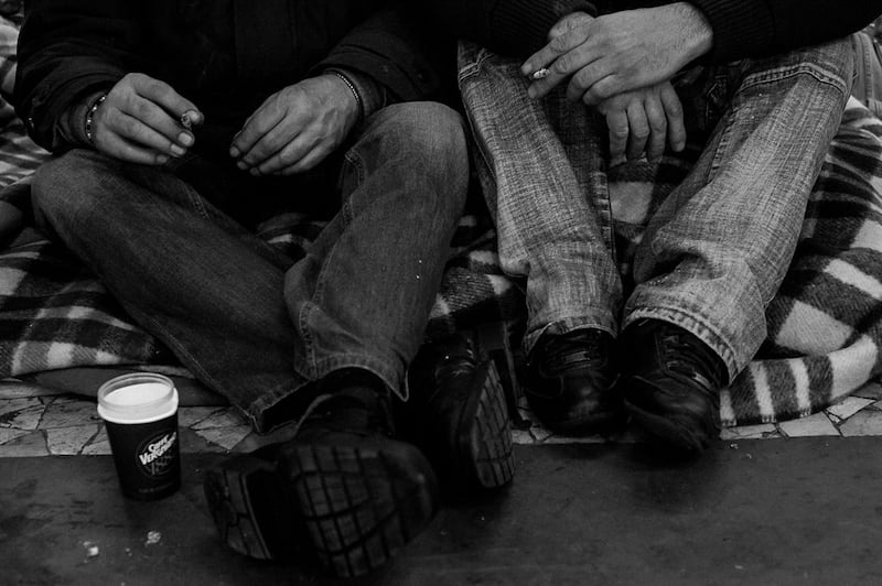 Clochard all'ombra del Duomo 2
