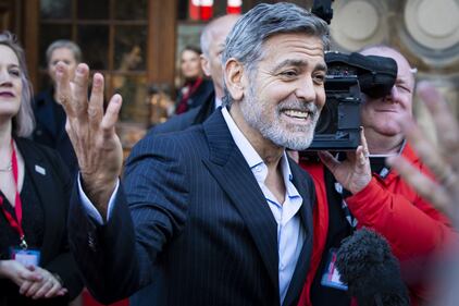 George Clooney e Amal: red carpet nel cuore di Edimburgo  3