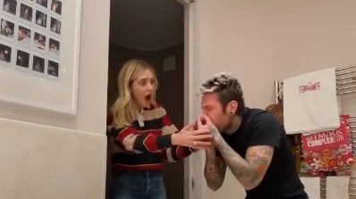 L'ultimo scherzo di Fedez fa piangere la Ferragni: "Pezzo di m..."