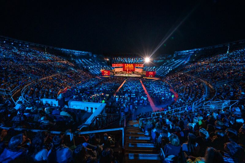 Concerto "Una Nessuna Centomila" all'Arena di Verona