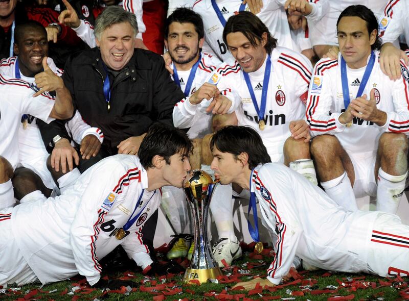 Ancelotti Milan Intercontinentale