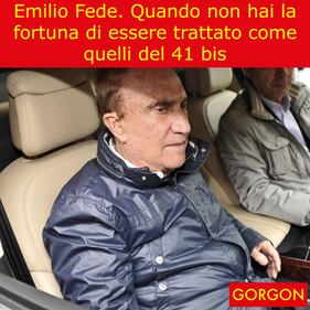 La satira del giorno: la sfortuna di Emilio Fede 1