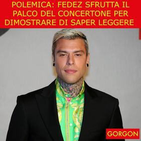 Ecco la satira del giorno. Fedez: concertone e polemica 1