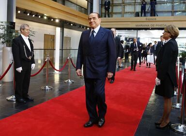 Strasburgo, anche Silvio Berlusconi ai funerali di Kohl nell'Europarlamento 2