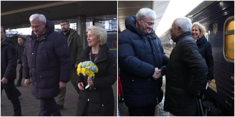 Ursula von der Leyen Antonio Costa Kiev