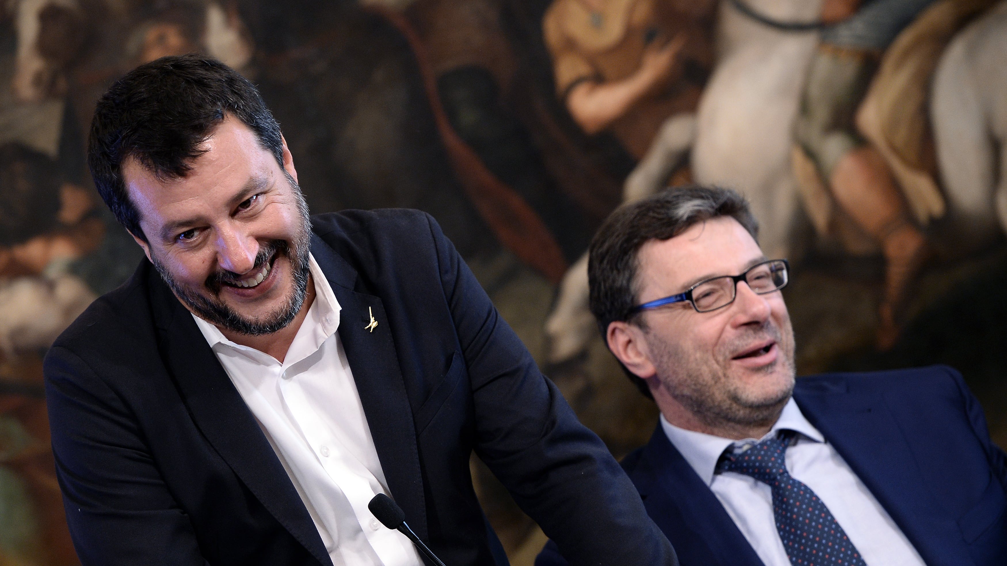 Lega di piazza e palazzo, Salvini e Giorgetti divisi
