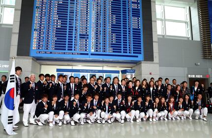 Londra 2012, arriva il team coreano 1