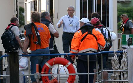 La Concordia verso Genova 2