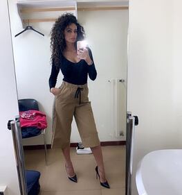 Raffaella Fico, allenamento sensuale sui social 7