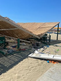 Suv sulla spiaggia a folle velocità: l'incidente a Forte dei Marmi 2
