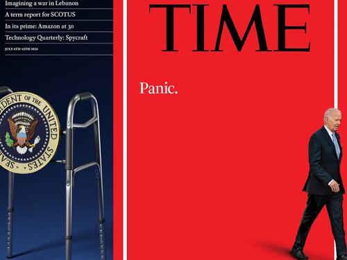 Il deambulatore in copertina: così l'Economist affonda l'anziano Biden