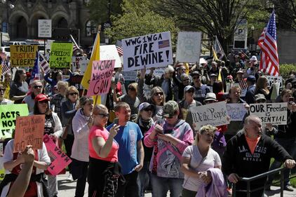 Emergenza Coronavirus in Usa, proteste anti lockdown in Ohio 3