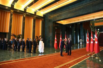 Turchia, il nuovo palazzo del "sultano" Erdogan 12