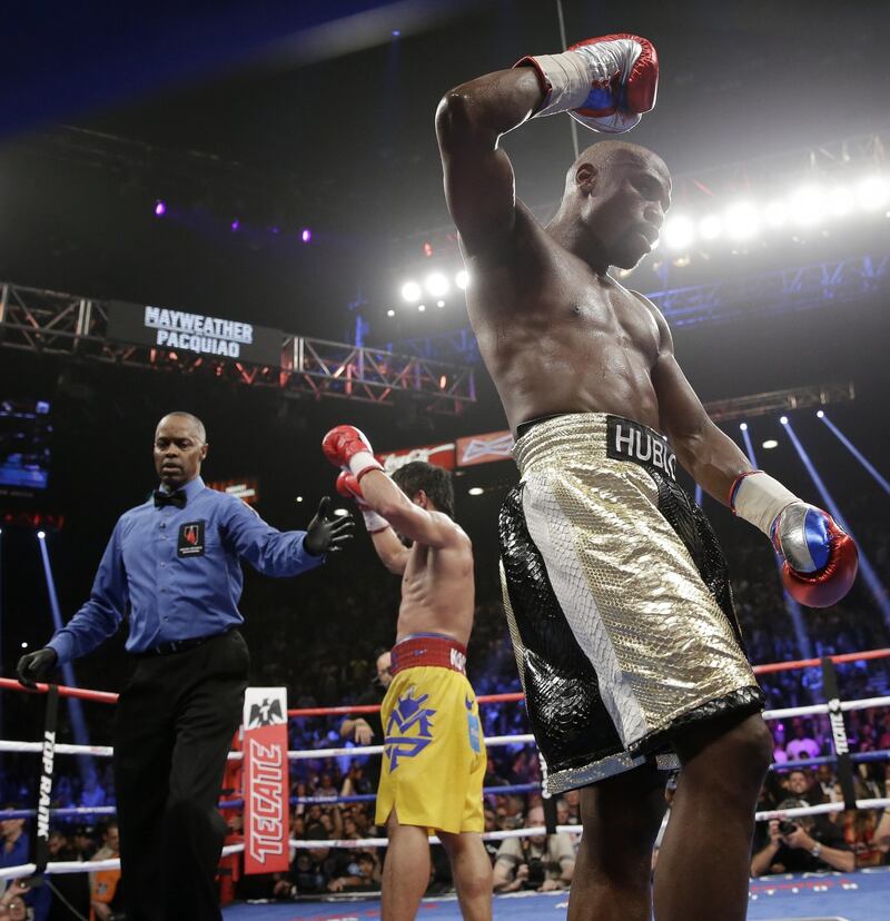 Floyd Mayweather ha sconfitto Manny Pacquiao 11