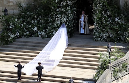 Royal Wedding: i principini come paggetti 4