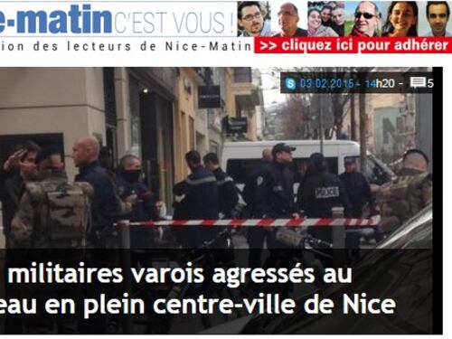 Francia, militari accoltellati davanti a un sito ebraico