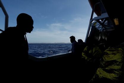 Sulla nave Phoenix della ong Moas 15