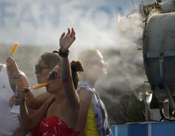 Ondata di afa agli Australian open: malori tra il pubblico ma il tennis non si ferma 12
