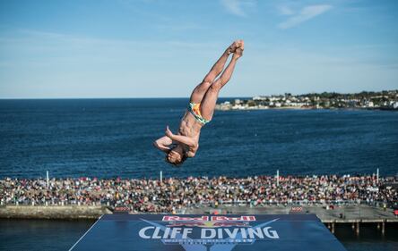  I tuffi da 27 metri della Red Bull Cliff Diving World Series 2019 8