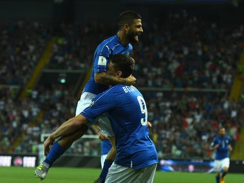L'Italia si diverte contro il Liechtenstein: 5-0, ma è sempre seconda dietro la Spagna