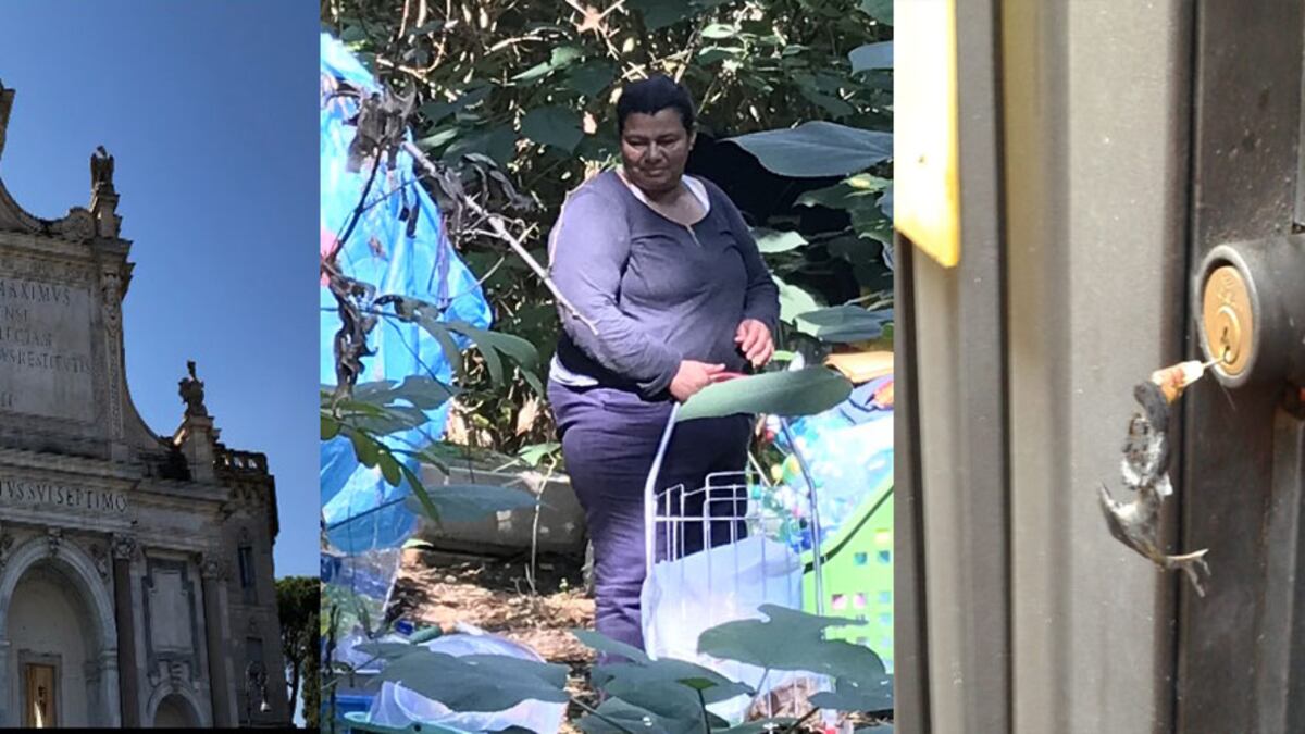 Orrore al Gianicolo, tra accampamenti abusivi, immondizia e tossici