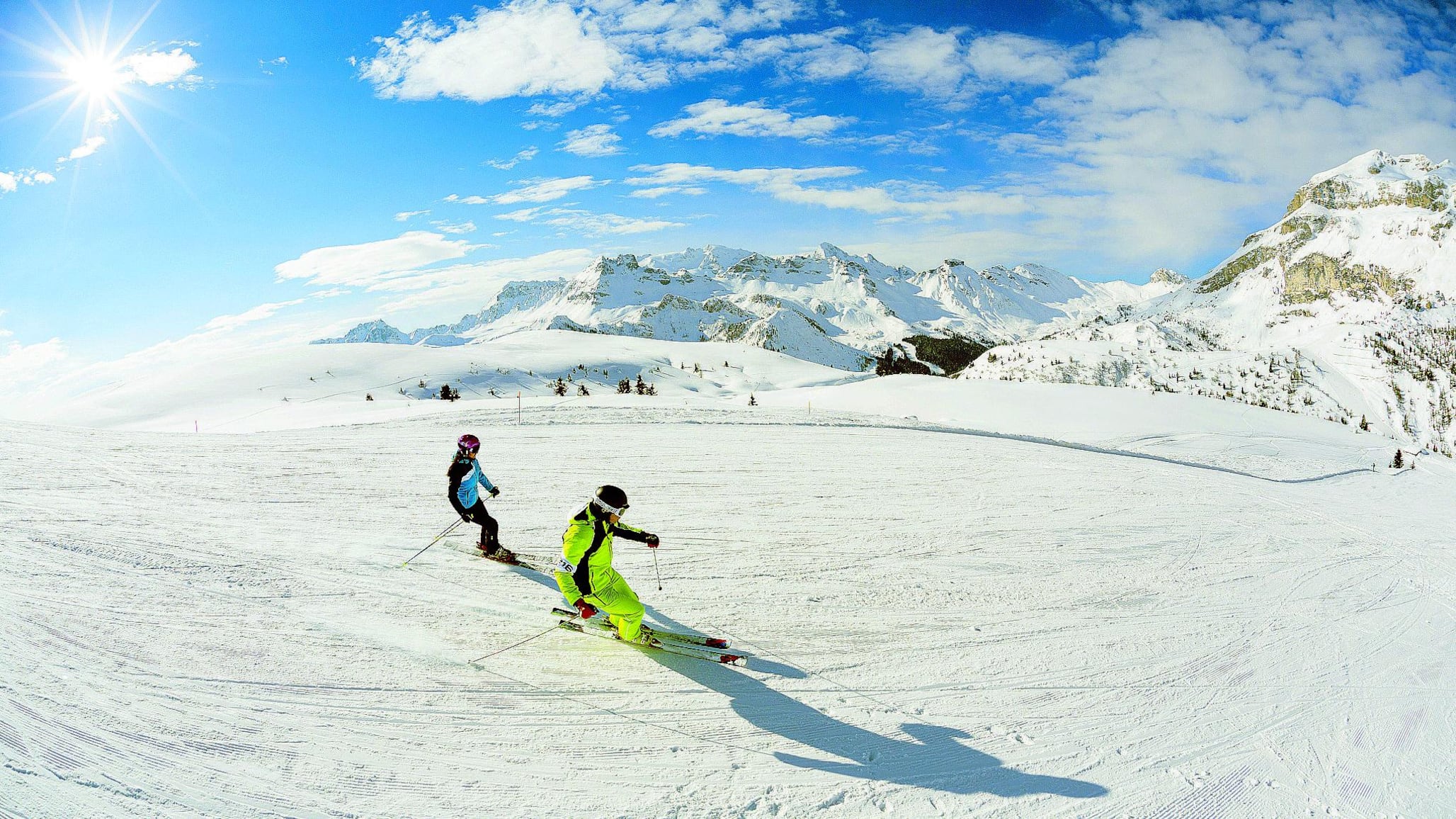 Arabba, un paradiso bianco Dal mitico Sellaronda al Giro della Grande Guerra