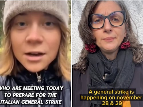 Thunberg e Albanese allo sciopero generale dei sindacati di base: "Ci sarò per la Palestina"