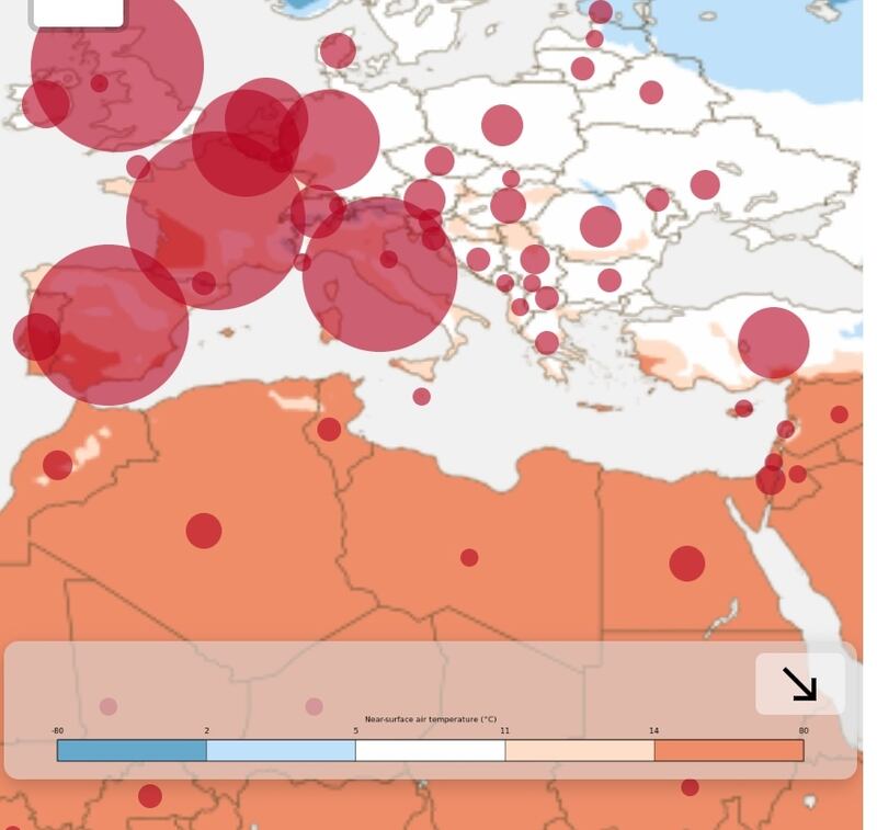 Mappa Clima/Virus