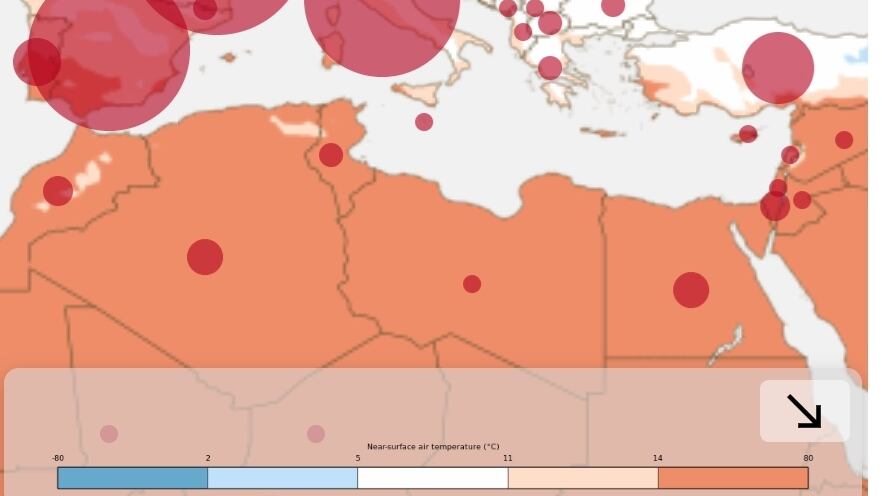 Mappa Clima/Virus