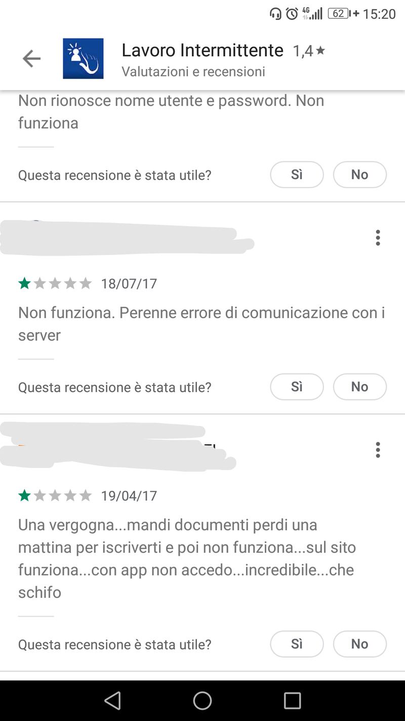 L'app trova lavoro del Ministero non funziona: la rabbia degli utenti 6