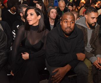 Kim Kardashian e Kanye West, foto della coppia 12