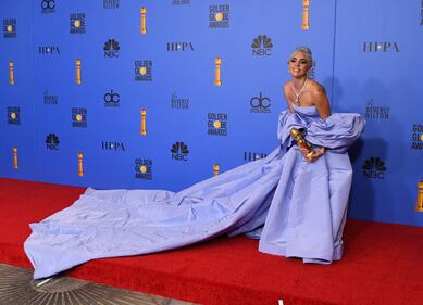 Lady Gaga ai Golden Globe 2019: foto 6