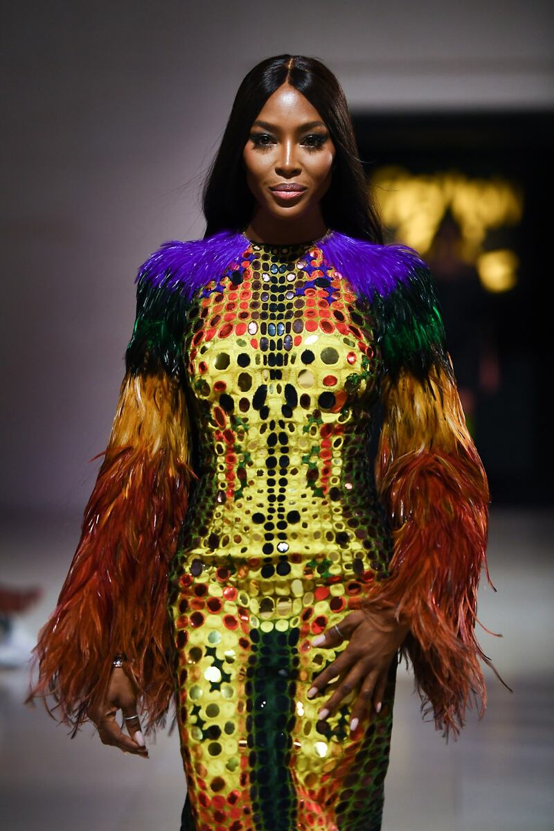 Naomi Campbell alla London Fashion Week: foto 6
