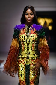 Naomi Campbell alla London Fashion Week: foto 6