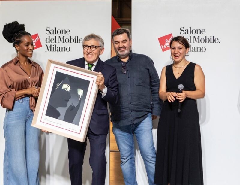 Porro espositore da 60 anni al salone del Mobile