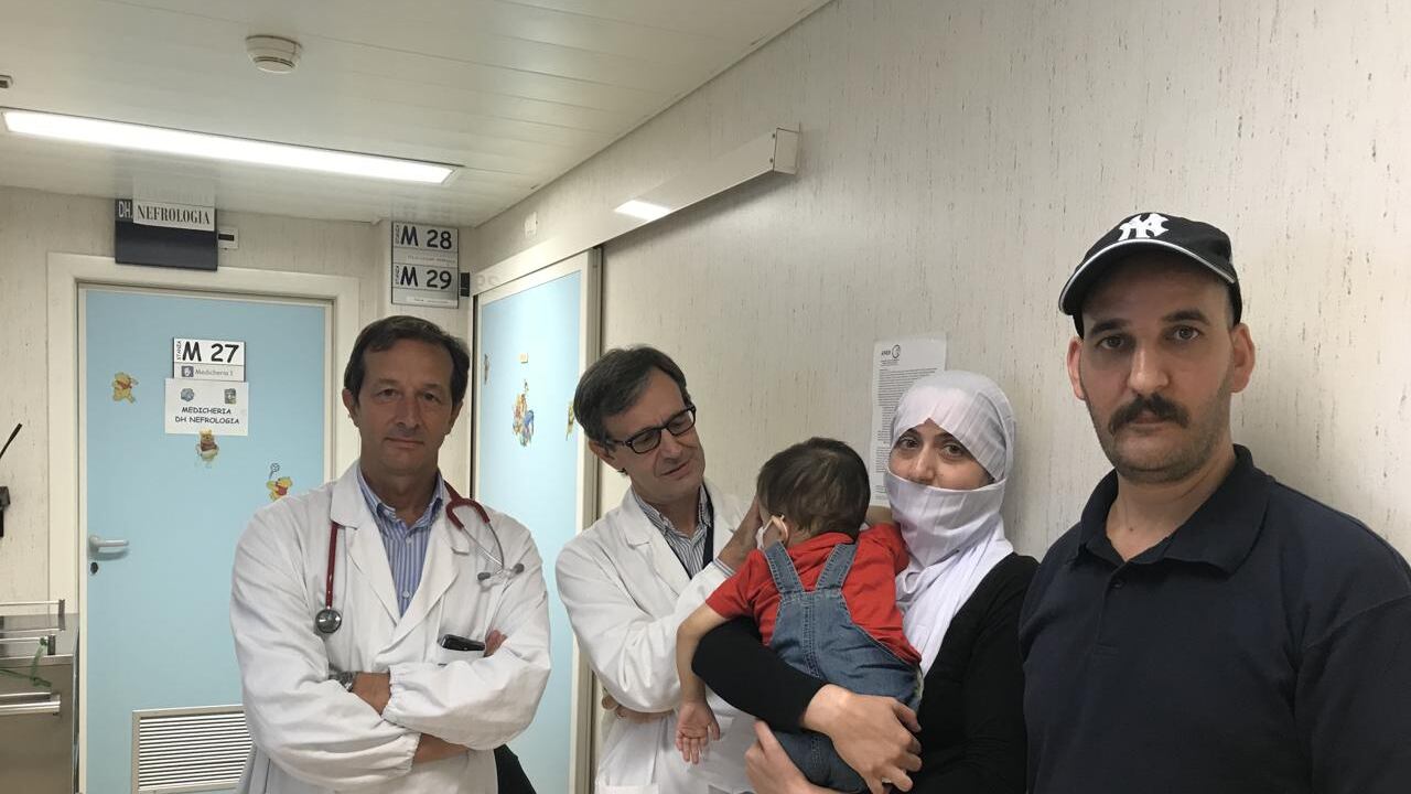 Primo trapianto di fegato e rene tra madre e figlio a Roma