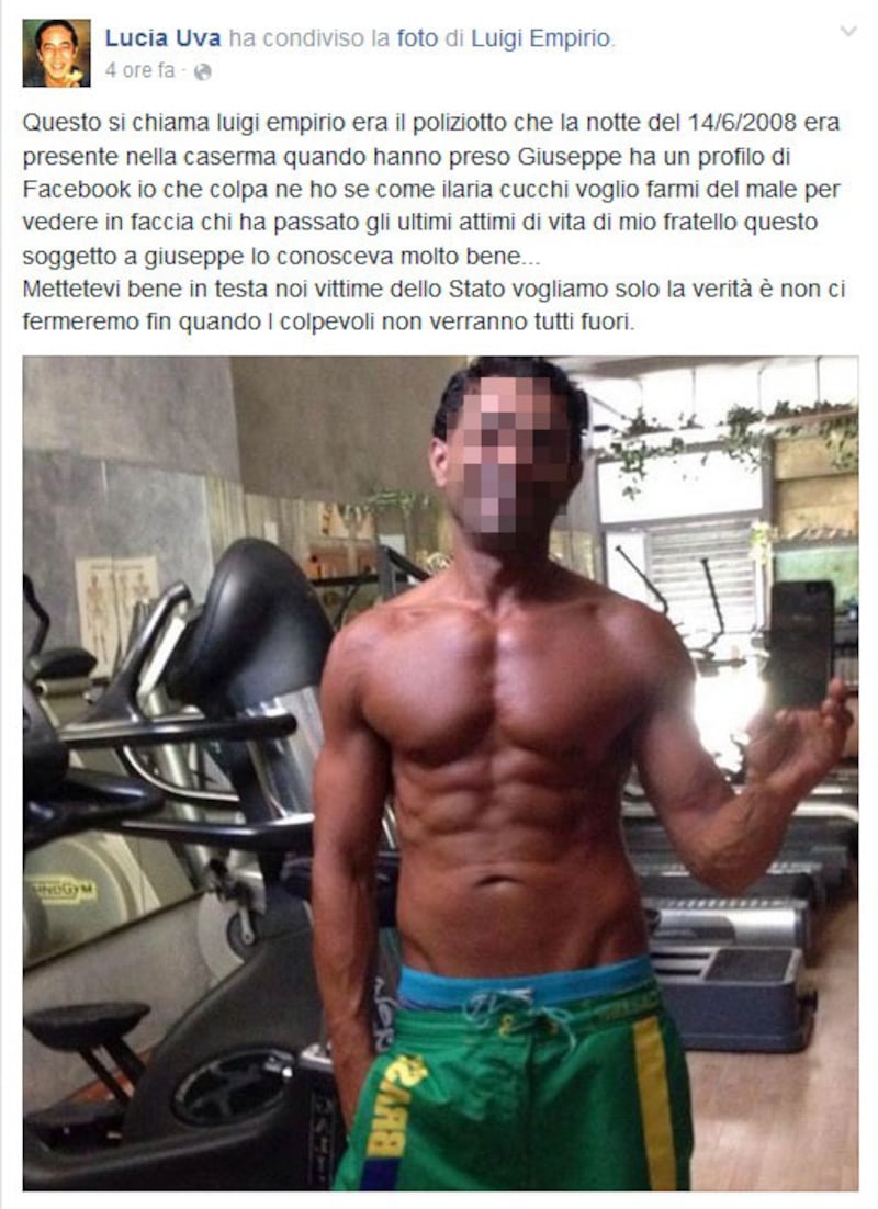 Il post di Lucia Uva
