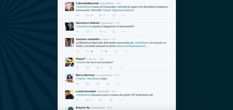 Dario Franceschini contestato su Twitter 6